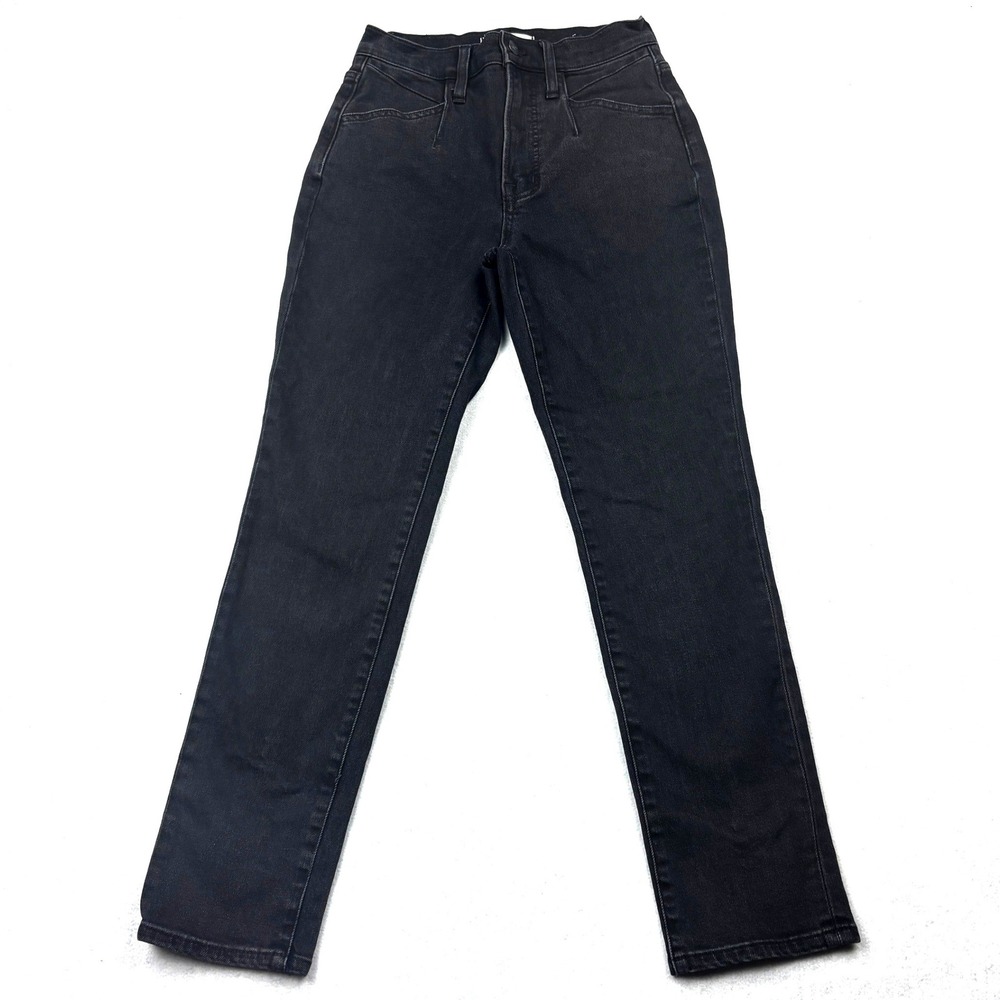 Madewell The Perfect Vintage Jean Womens 24 Washed Black High Rise Jeans NC330